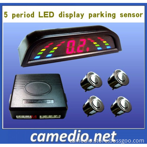 5 Period Digital LED Display Car Reverse Parking Sensor